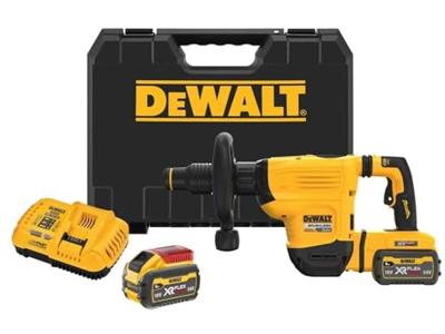DeWALT DCH832X2-QW 6kg SDS-Max Accu Breekhamer 54V XR FlexVolt 9.0Ah in koffer