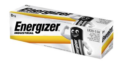 Batterij energizer industrial d alkaline Batterij energizer industrial d alkaline