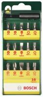 Bosch Accessories Promoline 2607019453 Bitset 15-delig Plat, Kruiskop Phillips, Kruiskop Pozidriv, Binnen-zesrond (TX), Inbus - thumbnail