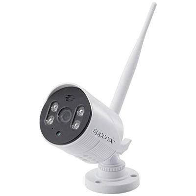 Sygonix SY-5046554 Bewakingscameraset Radiografisch 8-kanaals Met 1 camera 1920 x 1080 Pixel 2.4 GHz Sygonix SY-5046554 Bewakingscameraset Radiografisch 8-kanaals Met 1 camera 1920 x 1080 Pixel 2.4 GHz