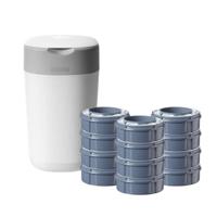 Starter pack luierbak TOMMEE TIPPEE Twist & Click + 12 vullingen wit - thumbnail