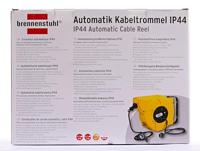 Brennenstuhl 1241000 Kabelhaspel voor aan de muur 9.00 m Zwart Randaarde stekker - thumbnail