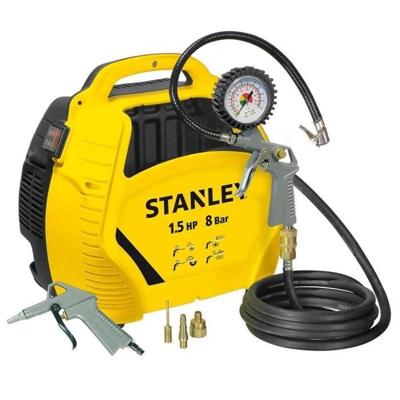 Olievrije compressor AIR KIT OL 1,1KW 8 BAR STANLEY