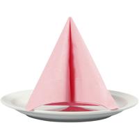 Creativ Company Servetten, afm 33x33 cm, lichtrood, 20 stuk/ 1 doos - thumbnail