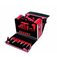 Cimco Cimco Werkzeuge Gereedschapskoffer (gevuld) 54-delig Electricien (b x h) 505.0000 mm x 270.0000 mm - thumbnail