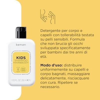 Kemon Kids Shampoo 250ml