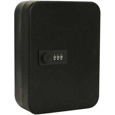Sleutelkast met combinatieslot, voor 48 sleutels, zwart