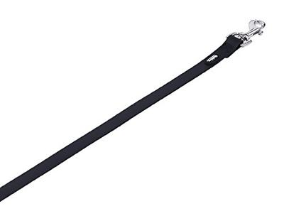 Nobby Deksel Hond Lead, 120 cm/20 mm, Zwart