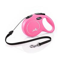 FLEXI - Nieuw Classic M 8M riemkoord roze max. 20 kg - (600.7746) - thumbnail
