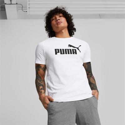 Puma Heren T-shirt (Wit, M)
