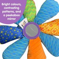 Lamaze Knuffel Octopus Zoute Sam Junior 19 Cm Pluche Blauw - thumbnail