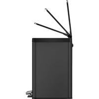 Eko Essential Recycler pedaalemmer 9 + 9 + 9 l, zwart - thumbnail