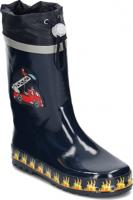 Playshoes regenlaarzen Brandweer Marineblauw-28-29 - thumbnail