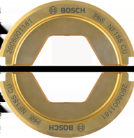 Bosch Accessoires PRO Krimpmatrijs | NF185 CU | 185 mm | Koper - 2608001181 - thumbnail