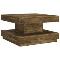 Salontafel 60x60x35 cm MDF donkerbruin - thumbnail