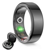 KSIX Smart Ring Black L - thumbnail