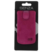 Senza Suede Slide Case Hot Pink Size S - thumbnail