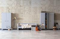 WOOOD Speelgoedkist 'Dennis', kleur betongrijs - thumbnail