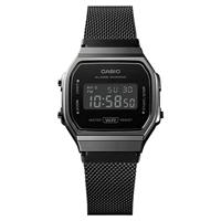 Horloge Uniseks Casio A168WEMB-1BEF Zwart (Ø 36 mm) (Ø 38,5 mm) (Ø 34 mm) - thumbnail