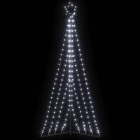 VidaXL Led-kerstboom 339 leds koud wit 187 cm - thumbnail