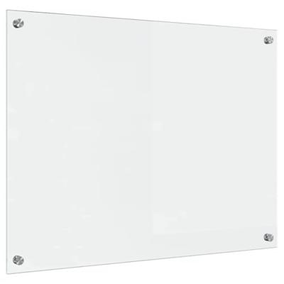 VidaXL Keuken achterwand doorzichtig 80 x 60 cm gehard glas