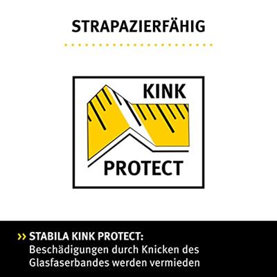 Stabila LBM 2000 FIBREGLASS (cm) 19655 Rolmaat 30 m ABS