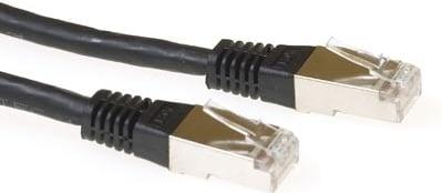 ACT FB9903 LSZH SFTP CAT6 Patchkabel Zwart - 3 meter