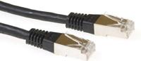 ACT FB9903 LSZH SFTP CAT6 Patchkabel Zwart - 3 meter - thumbnail