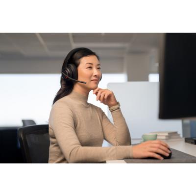 Kensington Over Ear headset Draadloos, Bluetooth Zwart Noise Cancelling Headset Gamen Kensington Over Ear headset Draadloos, Bluetooth Zwart Noise Cancelling Headset Gamen