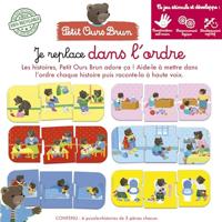 Leerspel - EDUCA - Ik associeer logische reeksen - Kleine bruine beer - thumbnail