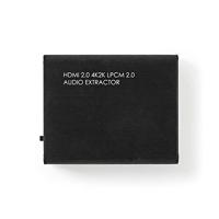 HDMI Audio-Extractor | Digitaal en Stereo - 1x HDMI Ingang | 1x HDMI-Uitgang + TosLink + 3,5 mm - thumbnail