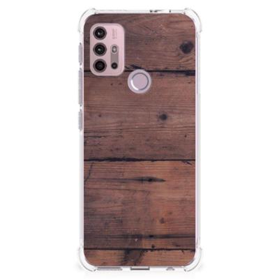 Motorola Moto G30 | G20 | G10 Stevig Telefoonhoesje Old Wood Motorola Moto G30 | G20 | G10 Stevig Telefoonhoesje Old Wood