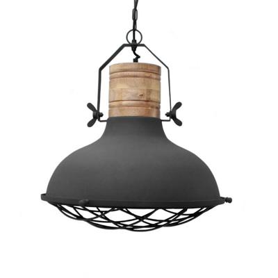 LABEL51 hanglamp 'Grid' 52x52x48 cm, kleur Zwart