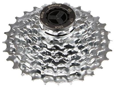 Tecora Primax e cassette 8 speed 11-28t zilver in doosje
