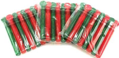 Playgo 24 bellenblaas staafjes kerst 11 cm lang