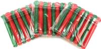 Playgo 24 bellenblaas staafjes kerst 11 cm lang - thumbnail