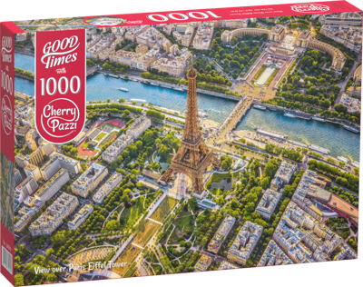View over Paris Eiffel Tower Puzzel 1000 Stukjes