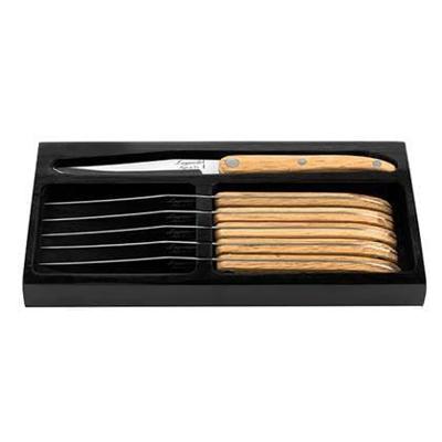 Laguiole Style de Vie Innovation Line Steakmessen 6 st. Laguiole Style de Vie Innovation Line Steakmessen 6 st.