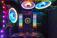 Corsair Vengeance RGB PRO DDR4 Werkgeheugenset voor PC DDR4 32 GB 2 x 16 GB Non-ECC 3600 MHz 288-pins DIMM CL18-22-22-42 CMW32GX4M2Z3600C18 - thumbnail