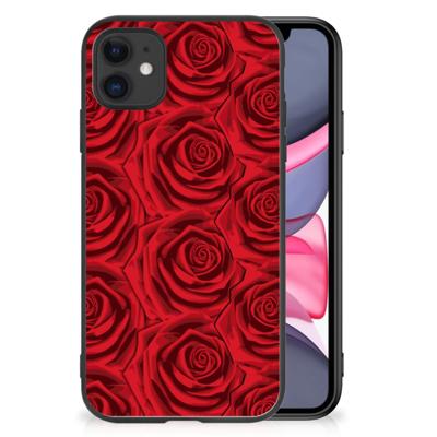 iPhone 11 Bloemen Hoesje Red Roses
