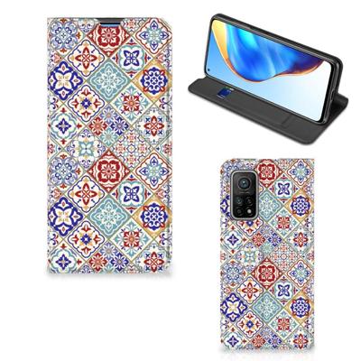 Xiaomi Mi 10T | 10T Pro | Standcase | Tiles Color Xiaomi Mi 10T | 10T Pro | Standcase | Tiles Color