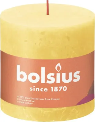 Bolsius Stompkaars 10cm Sun Yellow