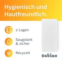 Handdoek Satino PT3 Smart v-vouw 2-laags 240x230mm 20x200 vel wit 276490 - thumbnail