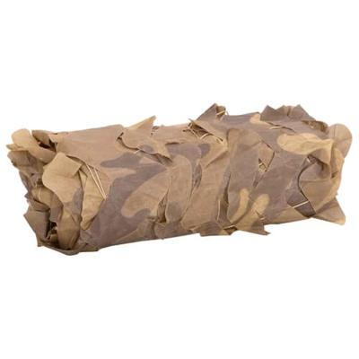 Camouflagenet met opbergzak 623x203 cm zandkleurig Camouflagenet met opbergzak 623x203 cm zandkleurig