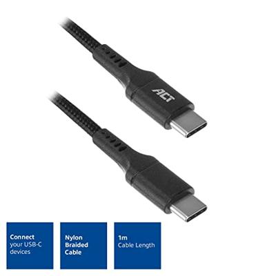 ACT USB-C kabel M/M 1m