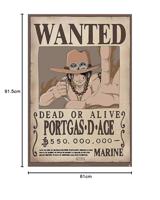 Poster One Piece - Wanted Ace 61x91,5cm - thumbnail