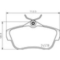 Remblokken set P23189 - thumbnail