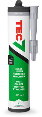 Tec7 patroon Universele kit 310ml Grijs - 535306000