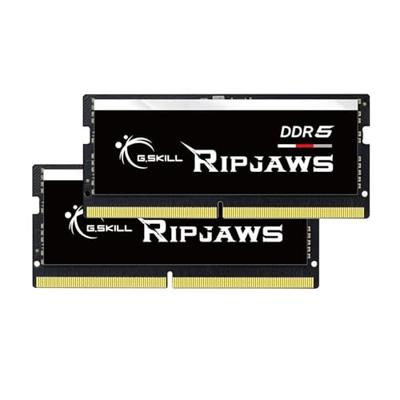 G.Skill Ripjaws Werkgeheugenmodule voor laptop DDR5 16 GB 1 x 16 GB 4800 MHz 260-pins SO-DIMM F5-4800S4039A16GX1-RS G.Skill Ripjaws Werkgeheugenmodule voor laptop DDR5 16 GB 1 x 16 GB 4800 MHz 260-pins SO-DIMM F5-4800S4039A16GX1-RS