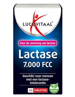 Lucovitaal Lactase 7.000 FCC Tabletten - thumbnail